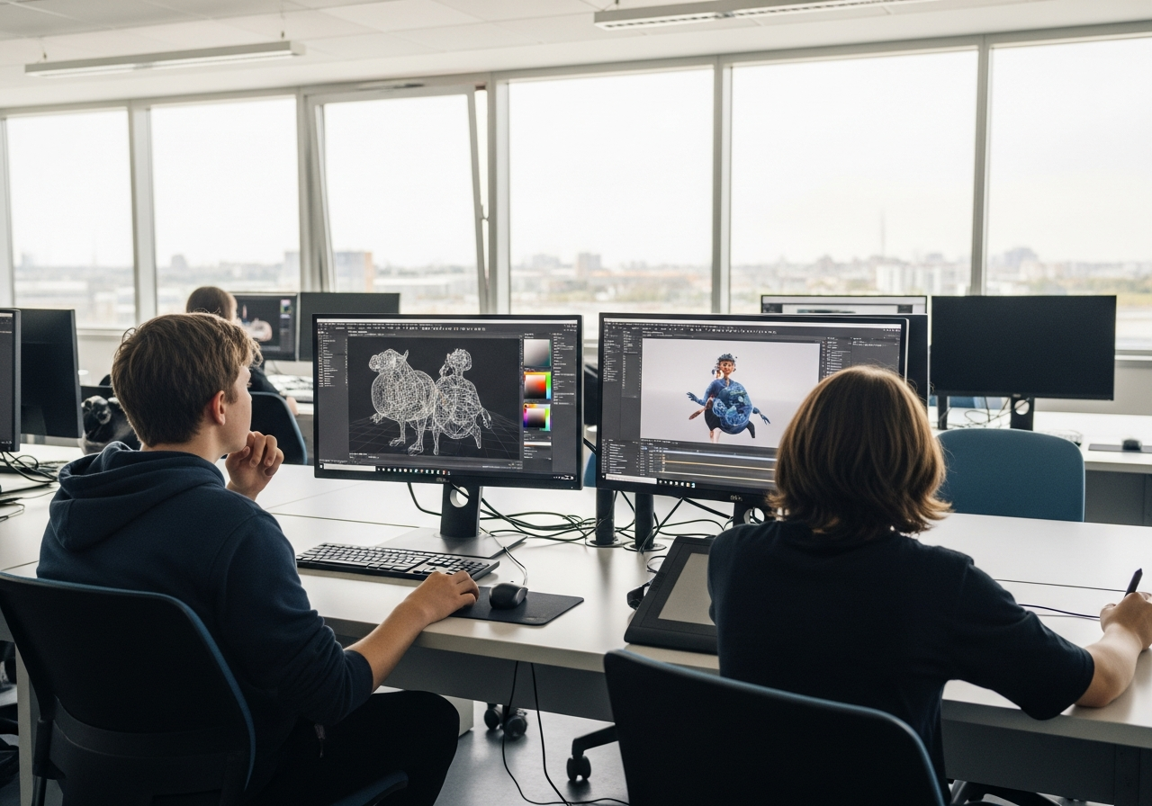 Comparing Public College vs Private Academy Outcomes for 3D Animation